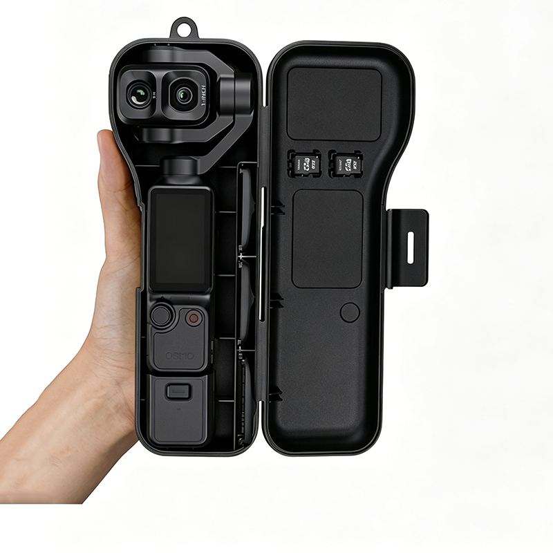 Drone Gimbal Case - Kamera-Zubehör Tragbare Hartschalen-Schutzhülle Gimbal-Filter 1/4-Zoll-Griff Aufbewahrungsbox