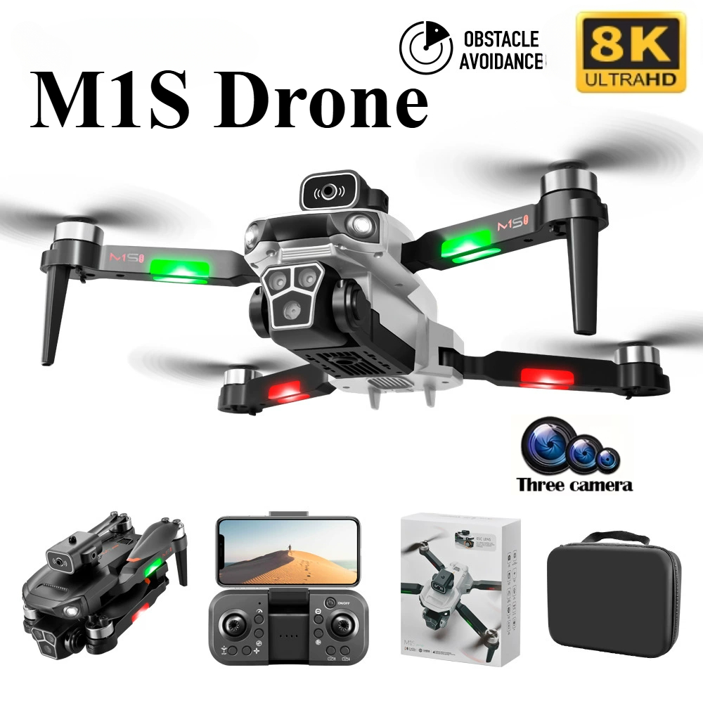 M1S Drohne 8K Professionelle D – Drone Gimbal 3 Axis Bewertung und Preis