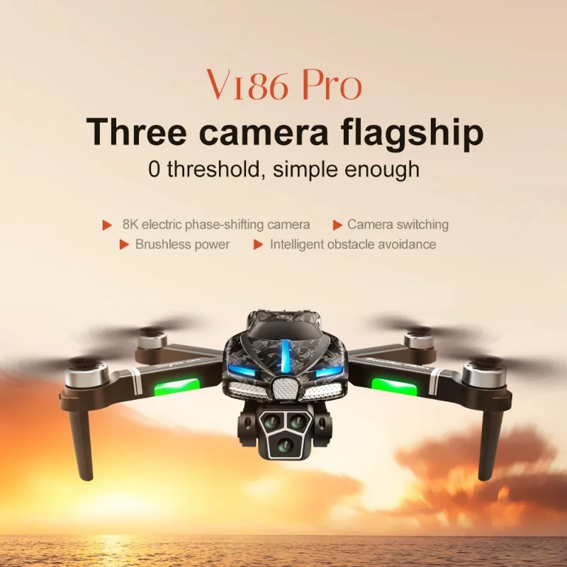 Neue V186 Pro Drone Profession – Drone Gimbal Brushless Bewertung und Preis