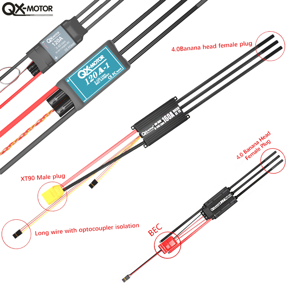 20A-120A Bürstenloser ESC-Gesc – Drone Gimbal Controller Bewertung und Preis