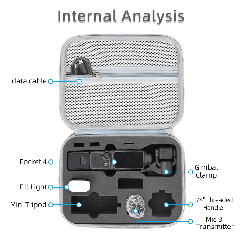 Tragbare Stabilisator-Gimbal-T – Drone Gimbal Case Bewertung und Preis