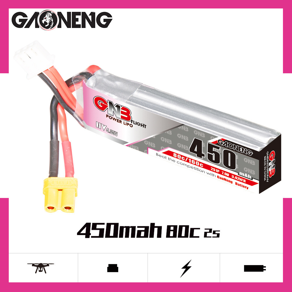 GNB LiPo Batterie HV 2S 7,6 V  – Drone Gimbal Controller Bewertung und Preis