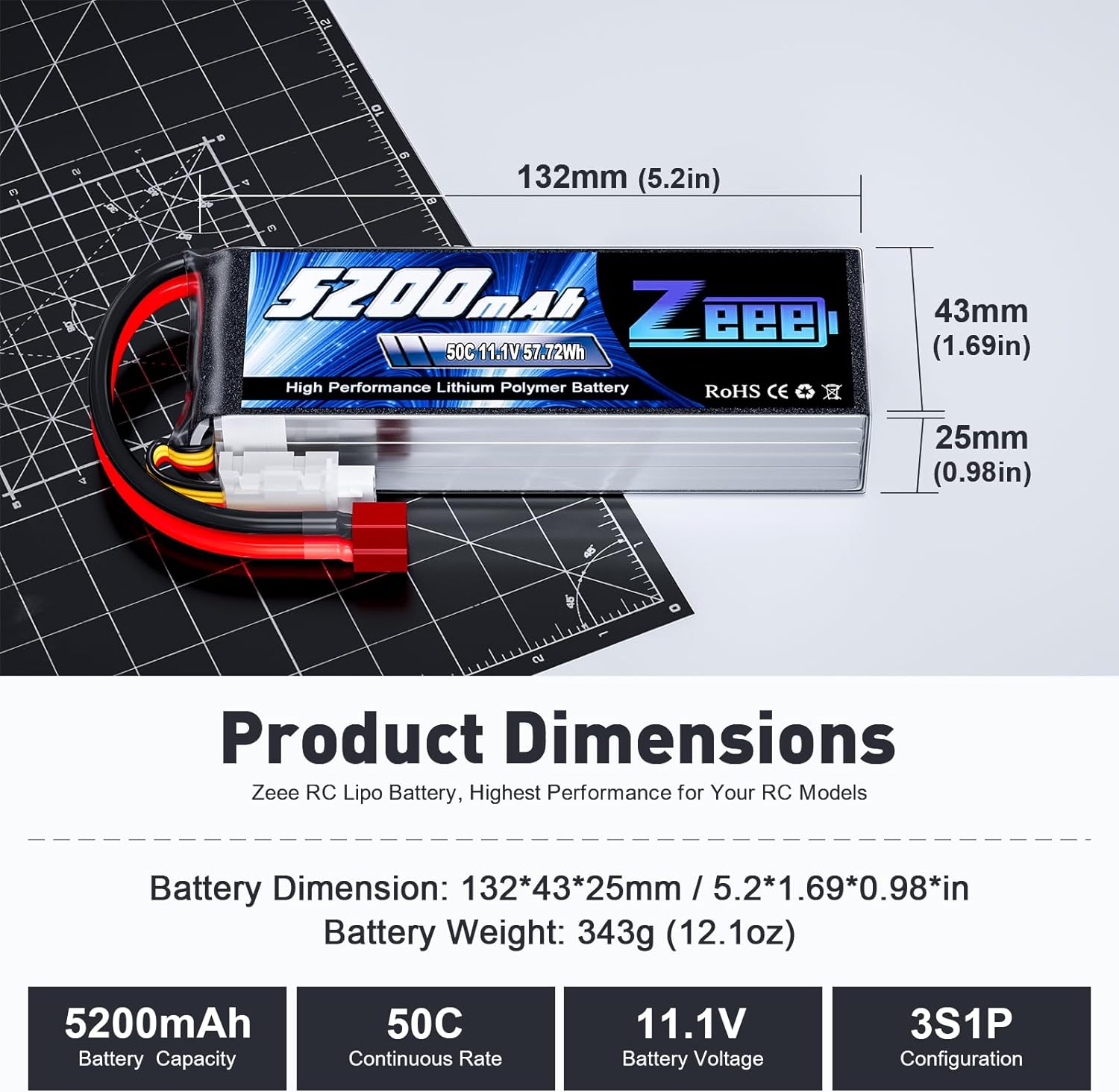 1/2 Einheiten Zeee 11,1 V 50C  – Drone Gimbal Controller Bewertung und Preis